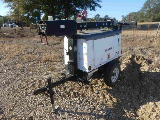 Multiquip LT6K Light Tower, s/n 037354 (Salvage)
