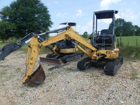 2000 John Deere 27ZTS Mini Excavator, s/n FF027ZX220307 (Salvage): Canopy,