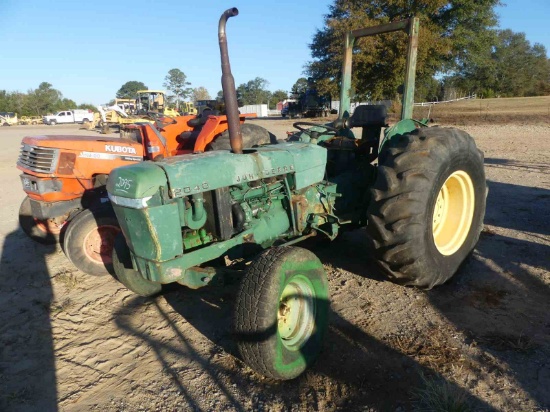 John Deere 2040 Tractor, s/n 5277311 (Salvage): Diesel