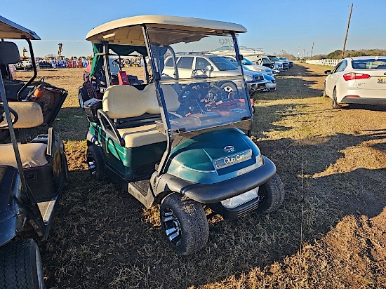 Club Car Electric Golf Cart, s/n PQ1016-091401: w/ Charger, Tag 82755
