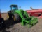 John Deere 4040S Tractor, s/n 345851: Cab, 2 Hyd Remotes, JD 148 Self-level