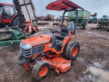 1998 Kubota B7300 MFWD Tractor, s/n 12819: 1087 hrs, Tag 83797