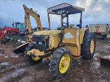 John Deere 6405 Tractor, s/n 11344418W99: Tiger Side Mower, Tag 83508