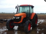 Kubota M108S MFWD Tractor, s/n 74858: Cab, 7134 hrs, Tag 84147