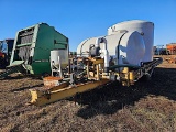 Tag Trailer (No Title - Bill of Sale Only) w/ 2 Tanks, Swing Arms, Pump, Ho