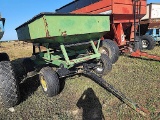 Gravity Flow Grain Wagon: Left Side Dump, Tag 80589