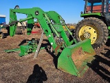 John Deere 740 Classic Loader w/ Brackets, Tag 82501