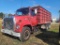 Ford F750 Grain Truck, s/n N76FVW29366: Tri-axle, Gas Eng., 5-sp., Tag 8077