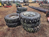 (8) Irrigation Rims and Tires: Tag 83798