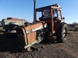 Massey Ferguson 1135 Tractor, s/n 010933 (Salvage): Missing Front Axle, Tag