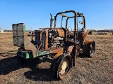 John Deere 7230 MFWD Tractor, s/n 1L07230HACH735619 (Salvage): Burned, Tag