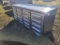 New Steelman 20-drawer Stainless Steel Workbench, Tag 80891