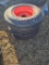 (2) New Kubtoa 525L-15SL Tractor Tires w/ Rims: Tag 82855