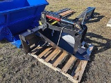 Stump Bucket w/ Top Clamp for Skid Steer, Tag 81158