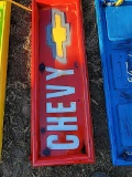 Chevy Metal Tailgate Sign: Tag 83135
