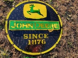 John Deere Metal Sign: Tag 83140
