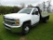 2018 Chevy 3500HD Flatbed Truck, s/n 1GB3CYCG1JF102857: 6.0L Gas Eng., Auto