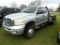 2007 Dodge 3500 Flatbed Truck, s/n 3D7MX48A67G824632: Cummins Eng., Auto, B