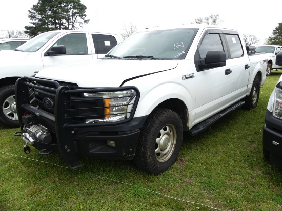 2018 Ford F150 4WD Pickup, s/n 1FTEW1157JKE72717: Crew Cab, Trans. Slipping