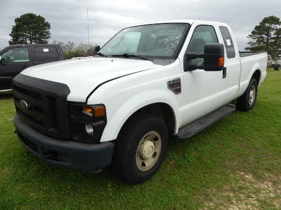 2008 Ford F350 Truck, s/n 1FTWX30R18ED98811: 2wd, Ext. Cab, 6.4L Diesel Eng