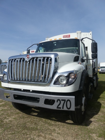 2021 International HV613 Garbage Truck, s/n 3HAESTZTXML828043: T/A, Diesel