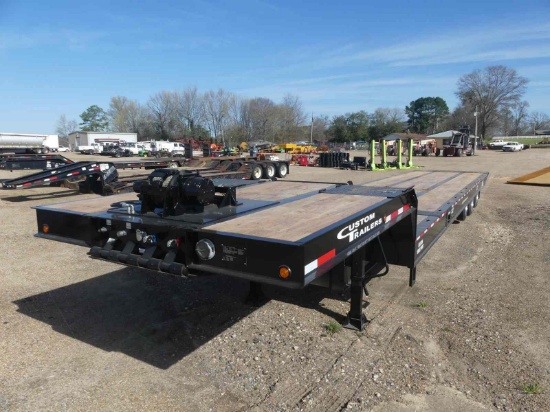 2024 Custom 50-ton Recovery Trailer, s/n 1B9C4FF30RM981966 (Paperwork and R