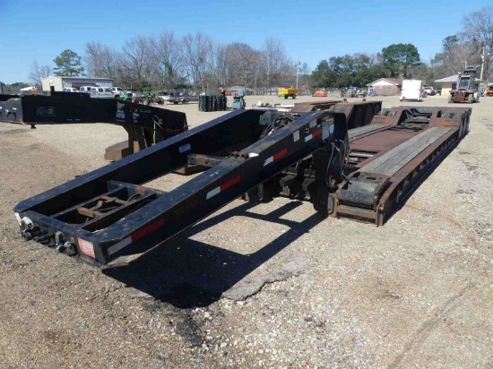 2005 Ferree Detach Lowboy, s/n 4F7TL02335A058630: 50-ton, 3-axle, 24' Well,
