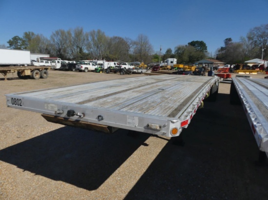 2008 Reitnouer Maxlite 53' Flatbed Trailer, s/n 1RNF53A268R020609 (Title De