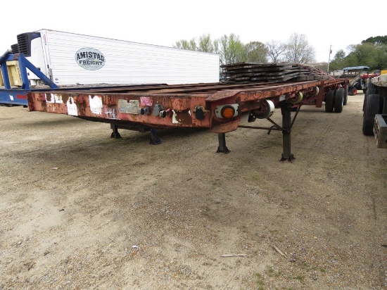 1998 Great Dane 48' Flatbed Trailer, s/n 1GRDM962XWM069417: 96" Wide, Steel