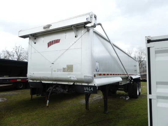 2008 Vantage 30' Dump Trailer, s/n 4E7BA30358ASA2181: Alum., Air Ride