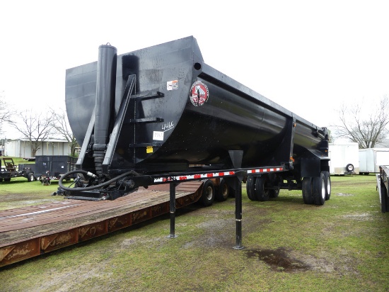 2015 CTS 32' Round Tub Dump Trailer, s/n 1C93432285S770194