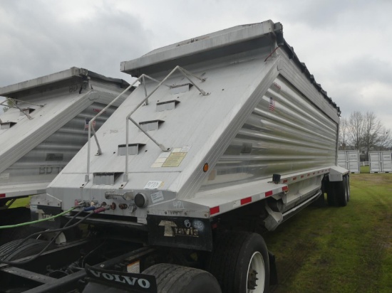 2013 Travis S102 Bottom Dump Trailer, s/n 48XEF3920D1008495: 39.2'