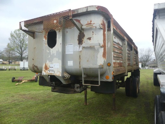 1999 Clement 24' Dump Trailer, s/n 502BB24BXVM000183