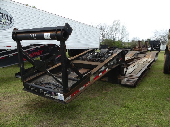 1998 Etnyre Blackhawk Lowboy, s/n 1E962530XWE111194: 3-axle, Detach, NGB, 2