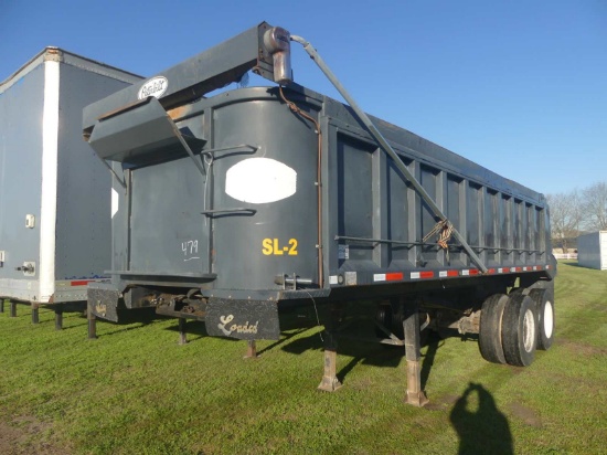 1998 Palmer TA24H Dump Trailer, s/n 1P924HS25WA003205: T/A