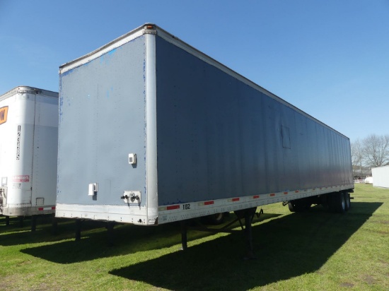 2006 Trim Van Trailer, s/n 2MN01AAH161009955: T/A