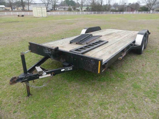 2019 Port City 83x20 Trailer, s/n 4PCCE2025K1000048: T/A, Bumper-pull, Ramp
