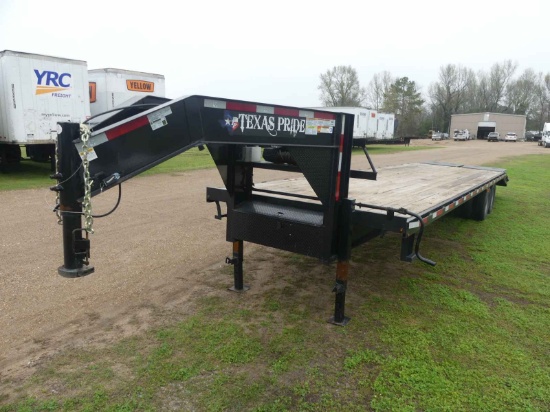 2023 Texas Pride Gooseneck Trailer, s/n 7HCGF3527PB042401: 30' Main Deck, 5