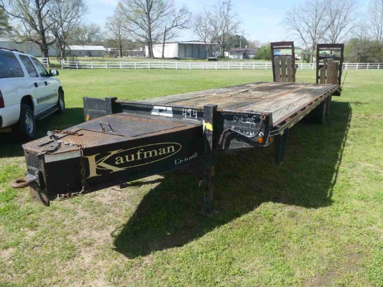 2011 Kaufman Tag Trailer, s/n 5VGFH3023BL003032 (No Title - Bill of Sale On