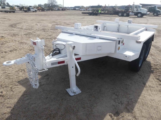 Extendable Pole Trailer (No Title - Bill of Sale Only): Pintle Hitch, T/A