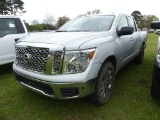 2018 Nissan Titan Pickup, s/n 1N6AA1E56JN10270: 4-door, Odometer Shows 240K