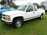 1998 Chevy 1500 4WD Pickup, s/n 1GCEK19R2WE199278: Ext. Cab, 5.7L Gas Eng.,