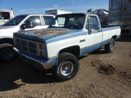 GMC Sierra Classic Pickup (Inoperable - No Title - Bill of Sale Only)): Reg