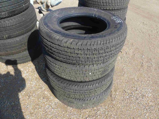 (4) Unused Michelin LT245/75R17 Tires