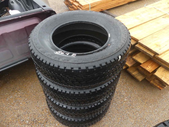 (4) Unused Bridgestone 275/70R18 Pulloff Tires