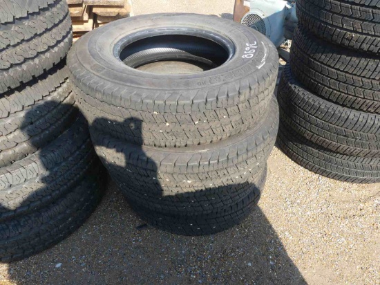 (4) General LT215/85R16 Tires