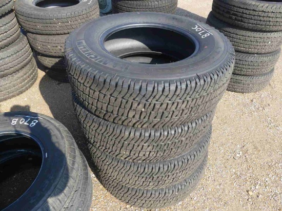 (4) Unused Firestone LT245/75R17 Tires