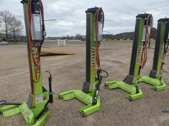 ARI Hetra HDML-10AE Mobile Lift, s/n 12060465: 18000 lb.Cap.