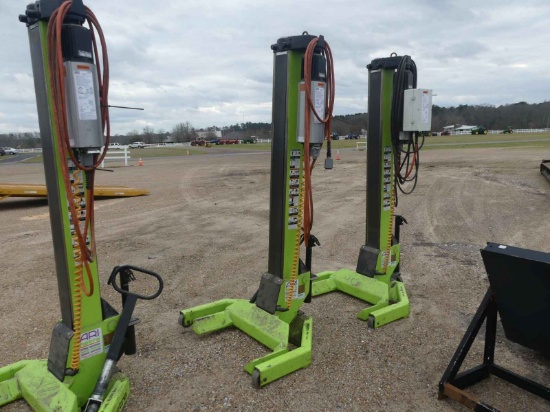 ARI Hetra HDML-10AE Mobile Lift, s/n 12060468: 18000 lb.Cap.