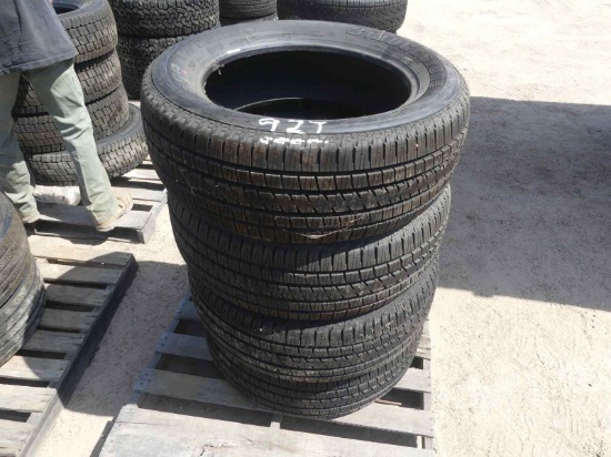 (4) Unused Bridgestone 275/55R20 Tires
